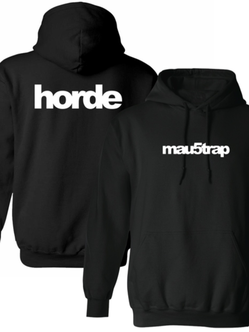 NWOT Deadmau5 mau5trap horde Pullover Hoodie Sweatshirt - Large